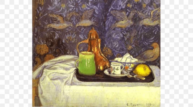 Still Life With A Coffeepot Still Life With A Coffee Pot Art Painting, PNG, 1038x576px, Still Life, Art, Art Museum, Artwork, Camille Pissarro Download Free