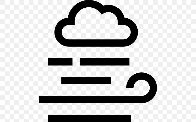Windy Weather Forecasting Meteorology, PNG, 512x512px, Wind, Area, Black And White, Brand, Cloud Download Free