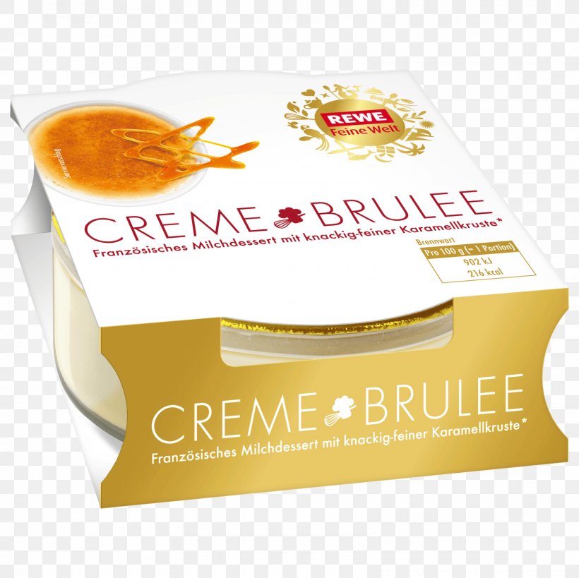 Crème Brûlée REWE Group Online Grocer Ice Cream, PNG, 1600x1600px, Creme Brulee, Brand, Caramel, Costa Coffee, Crab Download Free