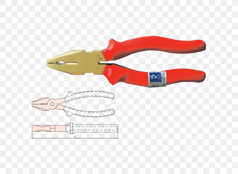 Diagonal Pliers Hand Tool Lineman's Pliers, PNG, 600x600px, Diagonal Pliers, Augers, Cutting, Cutting Tool, Drill Bit Download Free