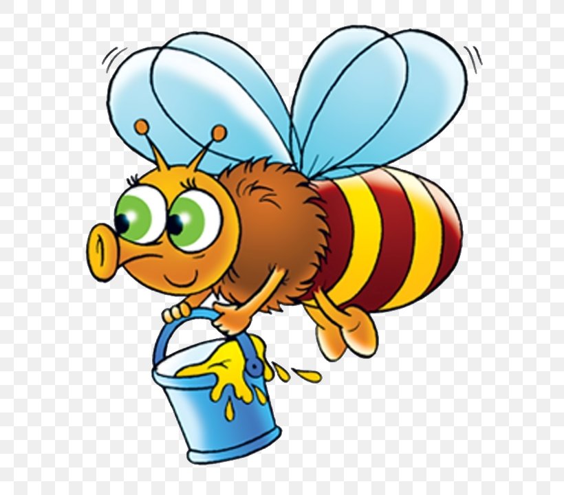 Honey Bee Clip Art Insect, PNG, 646x720px, Honey Bee, Animaatio, Animal, Area, Artwork Download Free