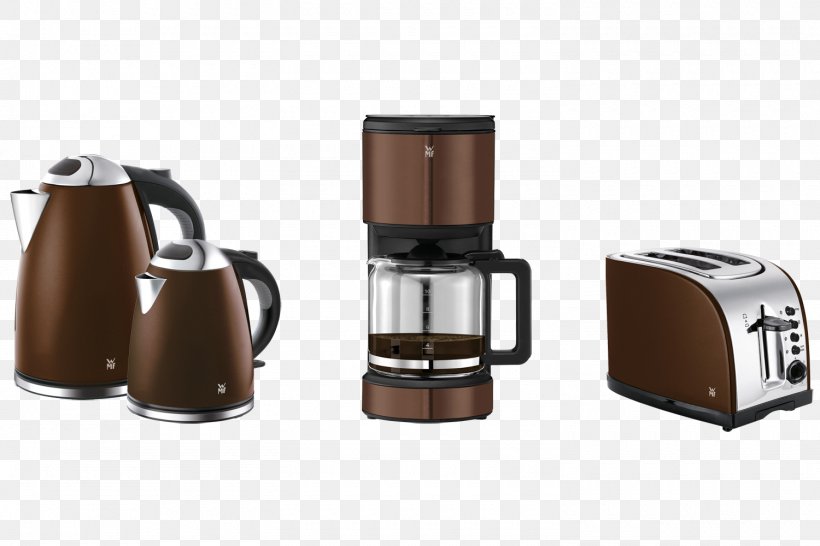 Coffeemaker WMF Terra 2slice(s) 900W Brown,Stainless Steel Toaster Espresso Machines Brewed Coffee, PNG, 1500x1000px, Coffeemaker, Braun, Brewed Coffee, Coffee Filters, Cup Download Free