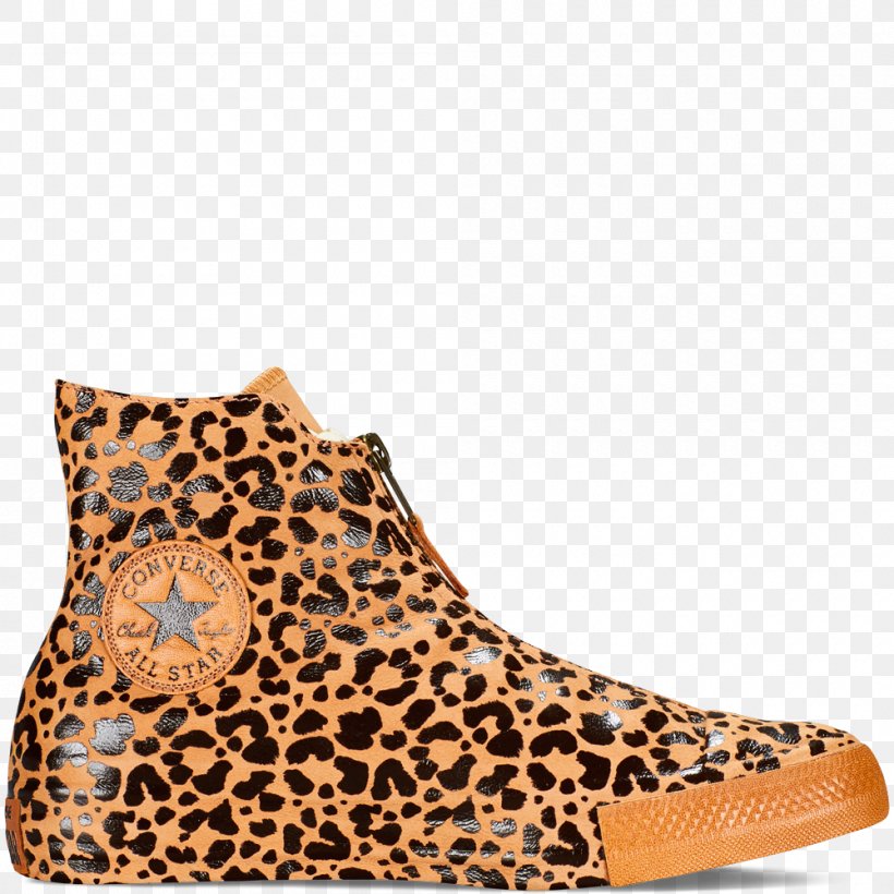 Converse High-top Chuck Taylor All-Stars Sneakers Shoe, PNG, 1000x1000px, Converse, Animal Print, Boot, Brown, Chuck Taylor Download Free