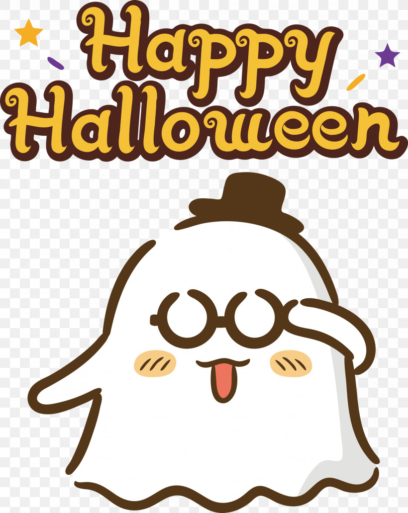 Happy Halloween, PNG, 2383x3000px, Happy Halloween, Behavior, Cartoon, Happiness, Headgear Download Free