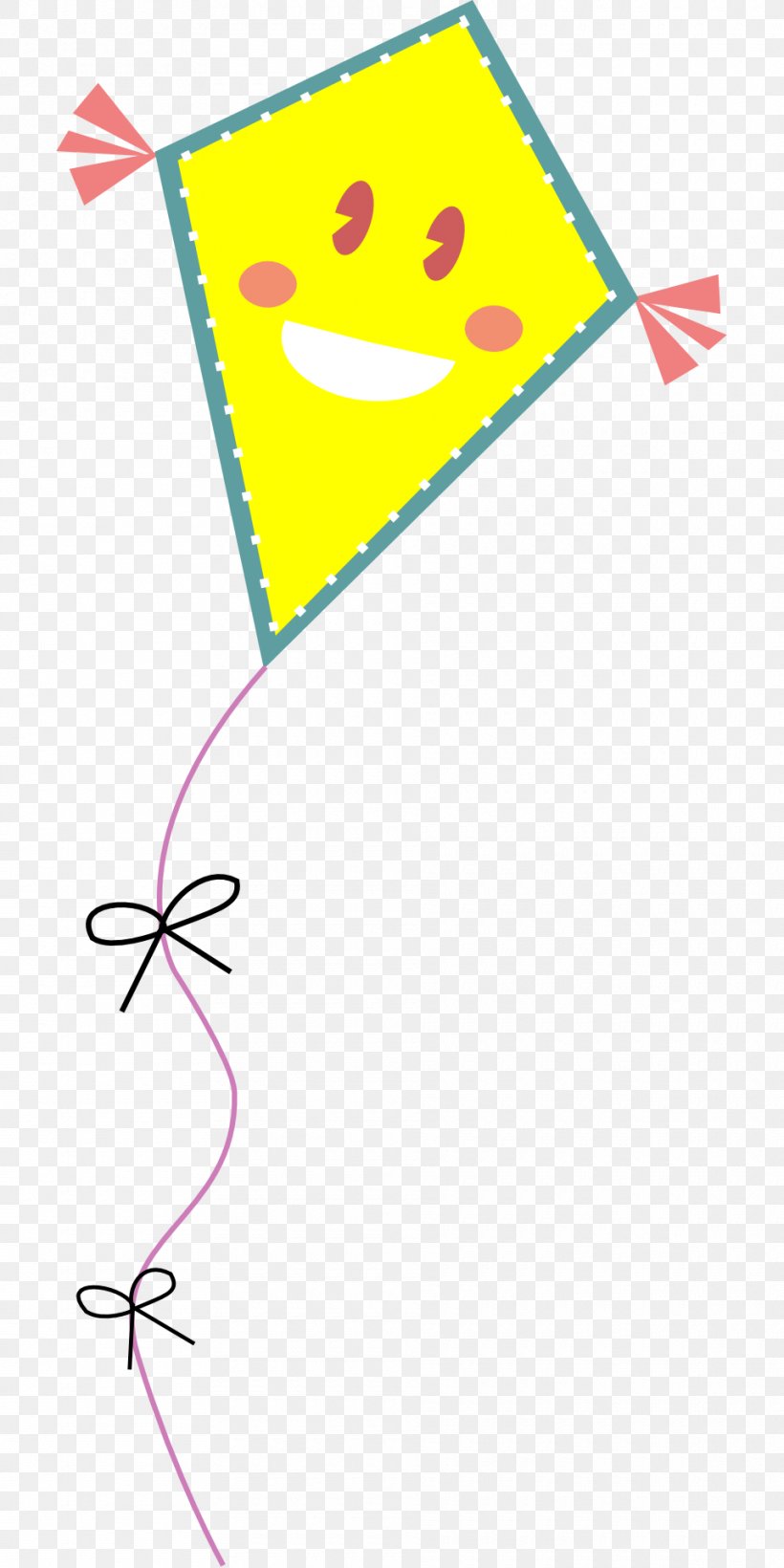 Kite Smiley Clip Art, PNG, 960x1920px, Kite, Area, Happiness, Point, Smile Download Free