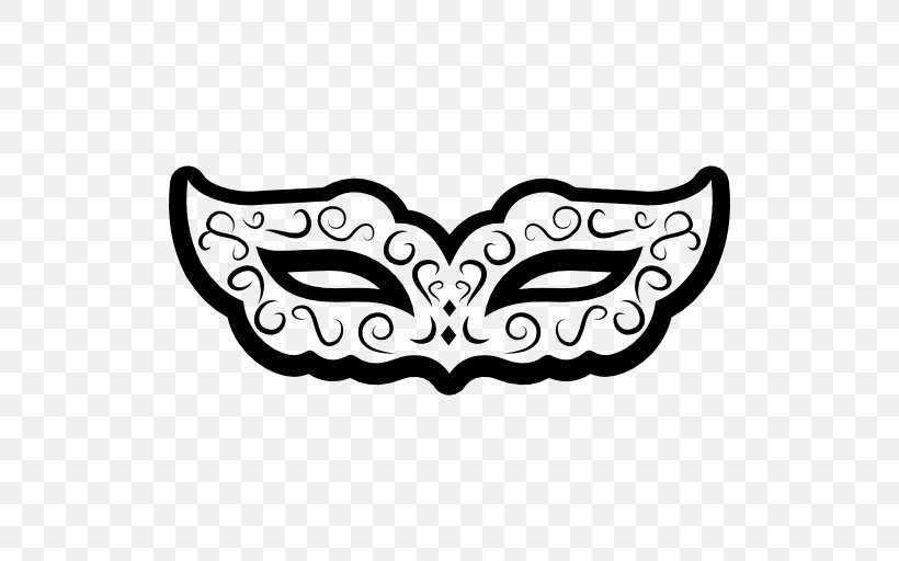 Mask Carnival In Rio De Janeiro Masquerade Ball, PNG, 512x512px, Mask, Black, Black And White, Butterfly, Carnival Download Free