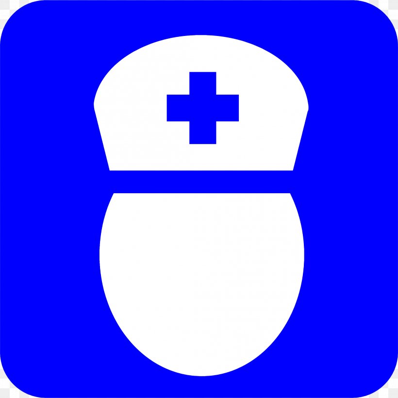 Symbol Nursing Hospital Nurse Clip Art, PNG, 2105x2105px, Symbol, Area, Blue, Brand, Electric Blue Download Free