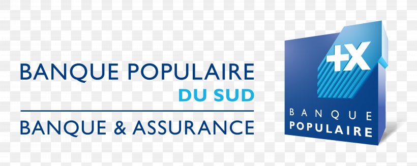 Groupe Banque Populaire Bank Finance Banque Populaire De L'ouest Crédit Mutuel, PNG, 4756x1897px, Bank, Banner, Blue, Brand, Cooperative Download Free