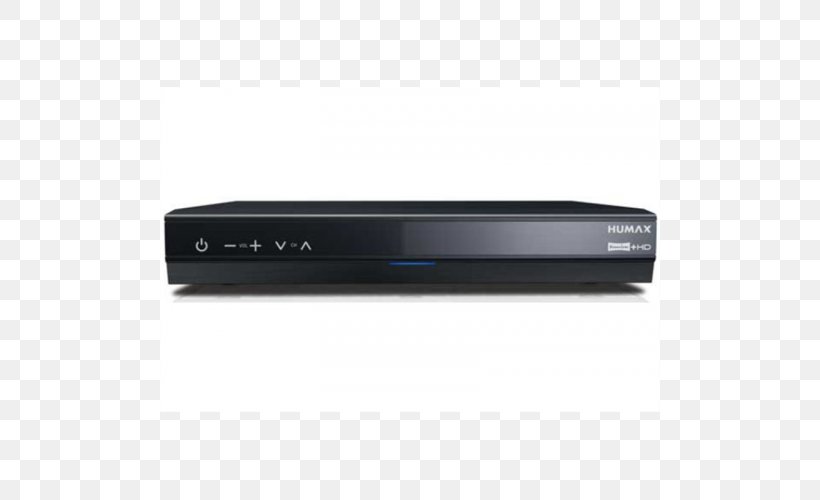 Humax HDR-2000T Digital Video Recorders High-definition Television Electronics, PNG, 500x500px, Humax, Audio Receiver, Digital Television, Digital Video Recorders, Dvd Player Download Free