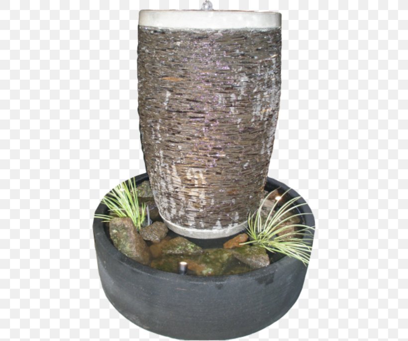 Flowerpot Rock Pebble Water Feature Stone Veneer, PNG, 550x685px, Flowerpot, Artifact, Concrete, Drinking Fountains, Fountain Download Free