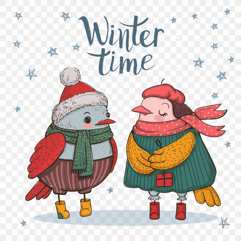 Winter Clip Art, PNG, 6250x6250px, Bird, Ansichtkaart, Art, Christmas, Christmas Card Download Free