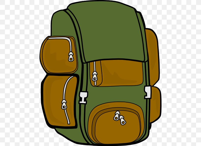 Backpacking Hiking Camping Clip Art, PNG, 498x595px, Backpack, Backpacking, Bag, Baggage, Camping Download Free