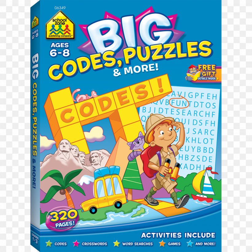 Big Kindergarten Workbook Puzzle Crossword School, PNG, 2048x2048px, Big Kindergarten Workbook, Alphabet, Book, Crossword, Education Download Free