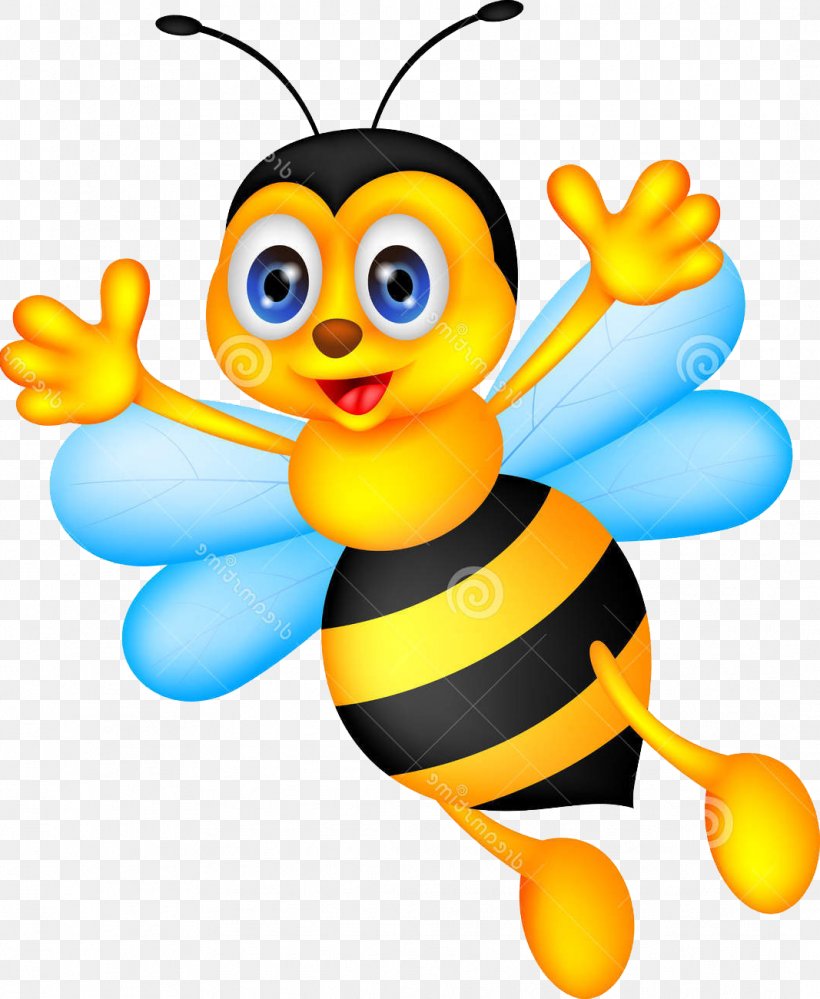 Honey Bee Clip Art, PNG, 1067x1300px, Honey Bee, Animation, Art, Beak, Bee Download Free