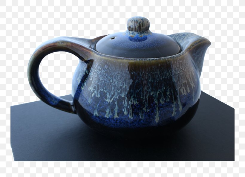 Teapot Kettle Pottery Ceramic Cobalt Blue, PNG, 750x592px, Teapot, Blue, Ceramic, Cobalt, Cobalt Blue Download Free