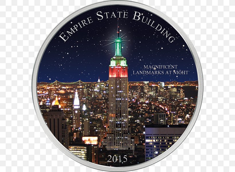 Empire State Building Cameroon Silver Coin, PNG, 600x600px, Empire State Building, Banknote, Building, Cameroon, Cfa Franc Download Free