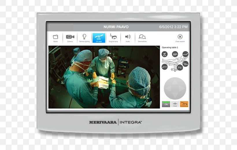 Merivaara Operating Room Management Operating Theater Hospital System, PNG, 691x518px, Merivaara, Architecture, Azienda Ospedaliera, Brand, Display Device Download Free