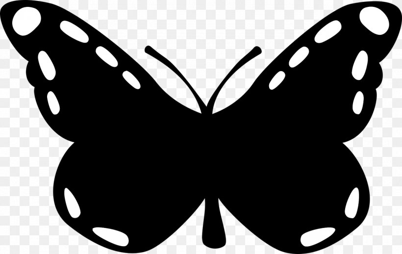 Butterfly Silhouette Insect, PNG, 1280x810px, Butterfly, Artwork, Black, Black And White, Brush Footed Butterfly Download Free