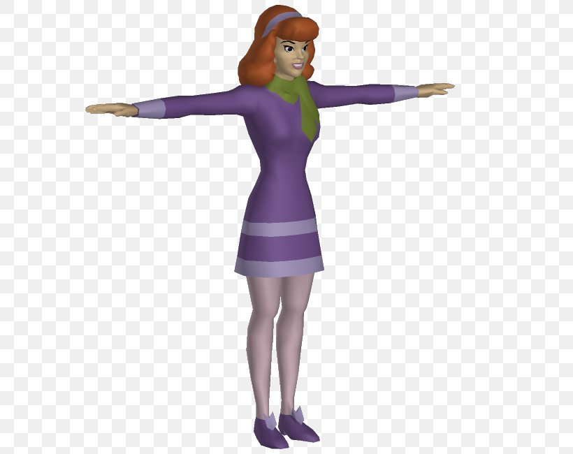 Daphne Scooby-Doo! Night Of 100 Frights Scooby Doo PlayStation 2, PNG, 750x650px, Daphne, Arm, Character, Costume, Fictional Character Download Free
