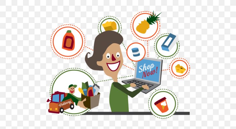Grocery Store Shopping Product Online Grocer Supermarket, PNG, 600x449px, Grocery Store, Area, Brand, Cartoon, Communication Download Free
