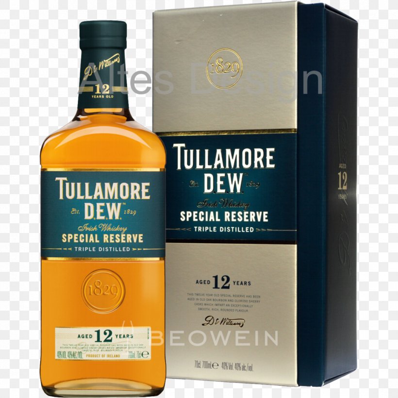 Irish Whiskey Tullamore Dew Malt Whisky, PNG, 1080x1080px, Whiskey, Alcoholic Beverage, Bottle, Dessert Wine, Distilled Beverage Download Free