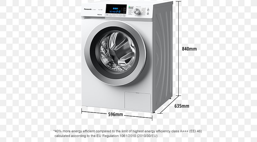 Panasonic 8KG 1400 Washing Machine Autocare A+++ Washing Machines Panasonic NA-148XR1 Panasonic NA-148XS1, PNG, 561x455px, Panasonic, Brand, Clothes Dryer, Home Appliance, Laundry Download Free