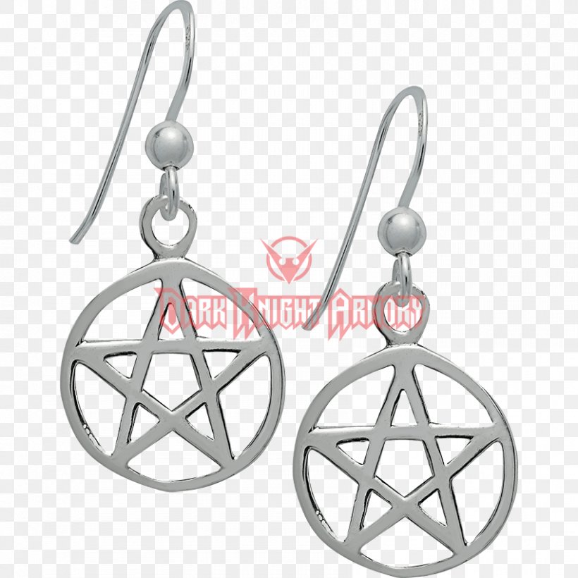 Earring Pentacle Invertit Pentagram Wicca, PNG, 850x850px, Earring, Altar, Anton Lavey, Baphomet, Body Jewelry Download Free