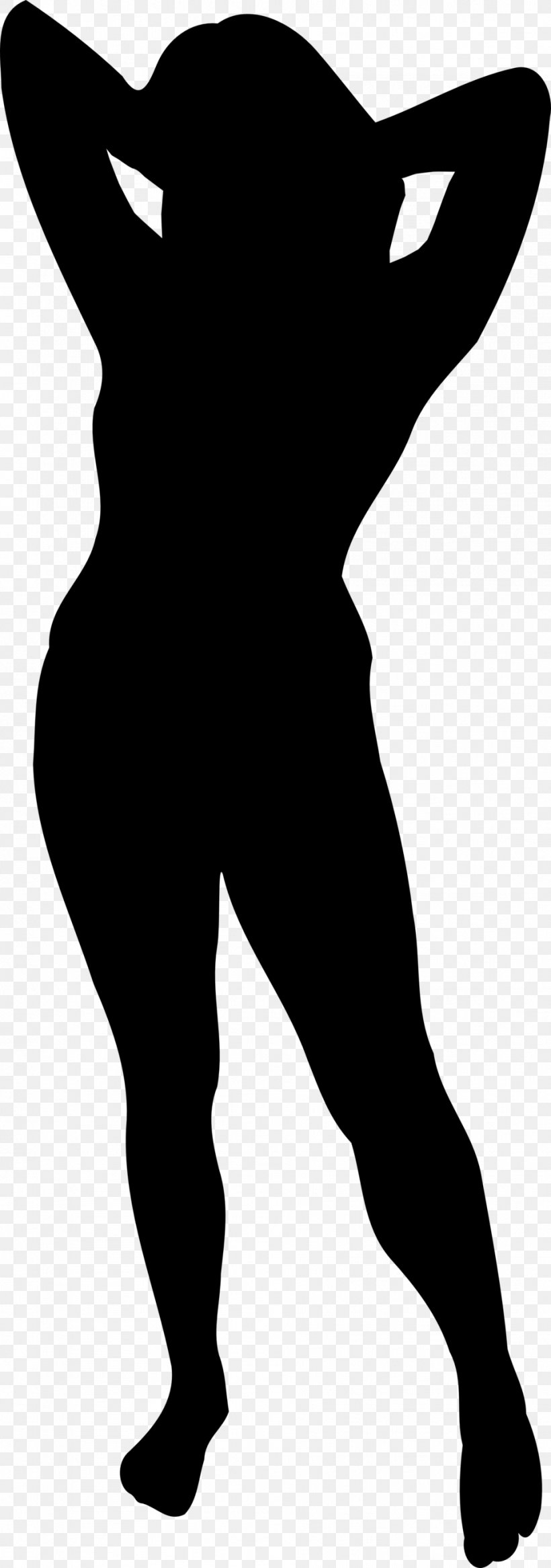Silhouette Woman Clip Art, PNG, 958x2725px, Silhouette, Art, Black, Black And White, Female Download Free