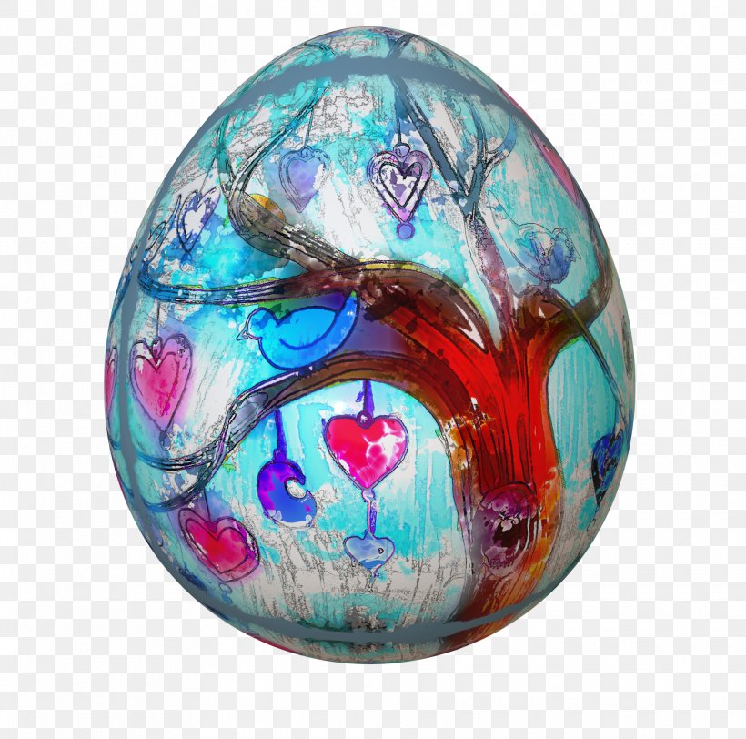 Watercolor Christmas Tree, PNG, 1920x1902px, Easter Egg, Aqua, Bird, Christmas Day, Drawing Download Free