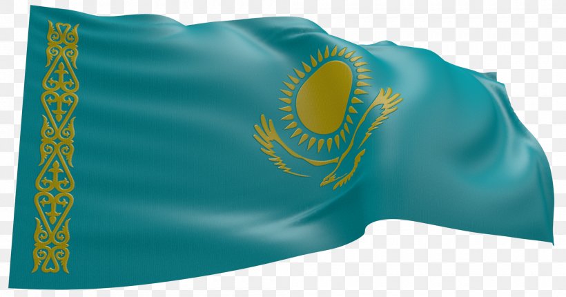 Flag Of Kazakhstan Flag Of Ukraine, PNG, 2000x1050px, Kazakhstan, Aqua, Country, Digital Image, Electric Blue Download Free