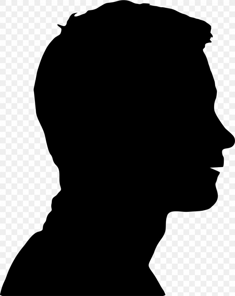 Human Head Face Silhouette Clip Art, PNG, 1574x1983px, Human Head, Black, Black And White, Face, Facial Expression Download Free