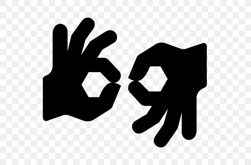 Sign Language Language Interpretation, PNG, 540x540px, Sign Language, Arm, Black, Black And White, Deafness Download Free