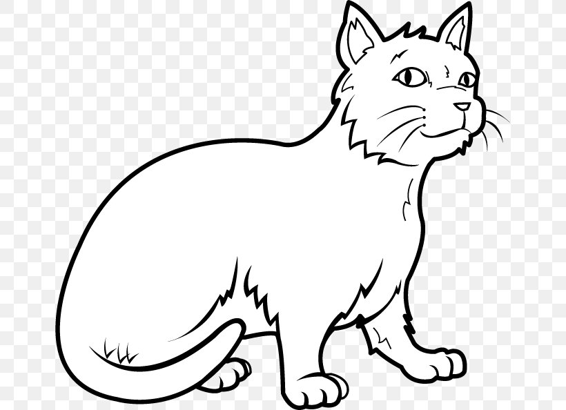 Whiskers Domestic Short-haired Cat Wildcat Clip Art, PNG, 659x594px, Whiskers, Animal, Animal Figure, Artwork, Black Download Free