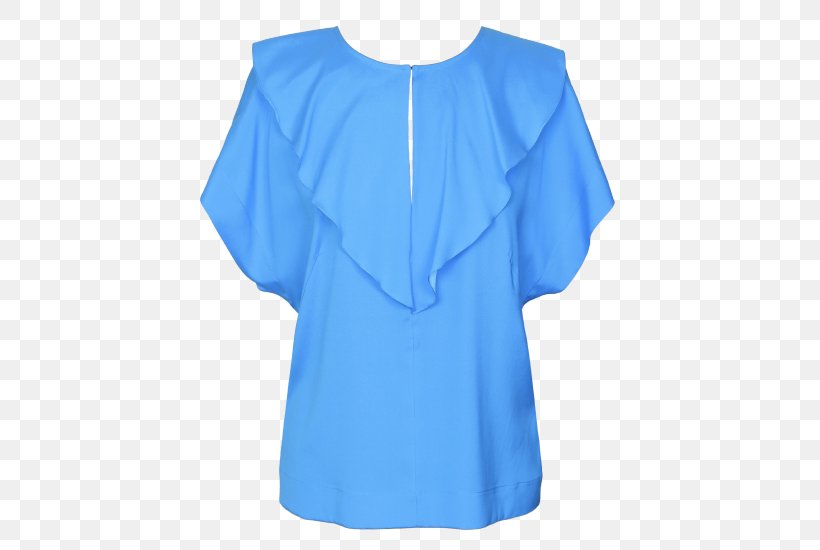 Blouse Shoulder Sleeve Dress Shirt, PNG, 530x550px, Blouse, Active Shirt, Aqua, Azure, Blue Download Free