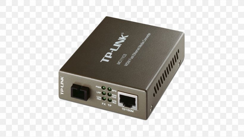 Fiber Media Converter Single-mode Optical Fiber Fast Ethernet Twisted Pair, PNG, 1920x1080px, Fiber Media Converter, Adapter, Cable, Computer Network, Electronic Device Download Free