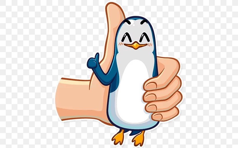 Penguin Sticker Telegram Одинокий пингвин Clip Art, PNG, 512x512px, Penguin, Animal, Animal Figure, Artwork, Attitude Download Free
