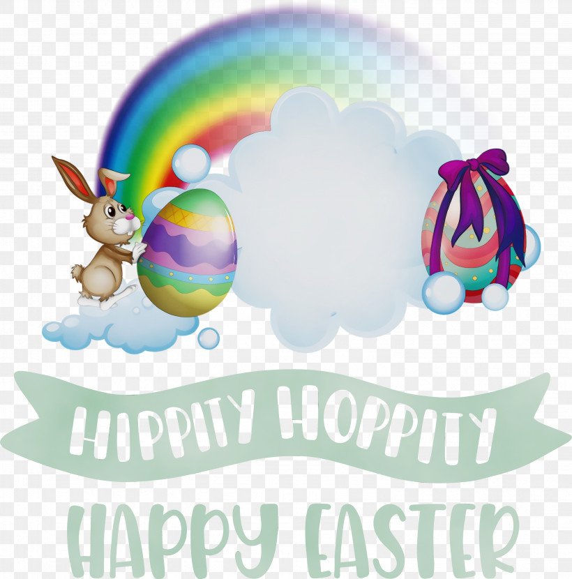 Easter Bunny, PNG, 2962x3000px, Happy Easter Day, Christmas Day, Easter Bunny, Easter Egg, Easter Postcard Download Free