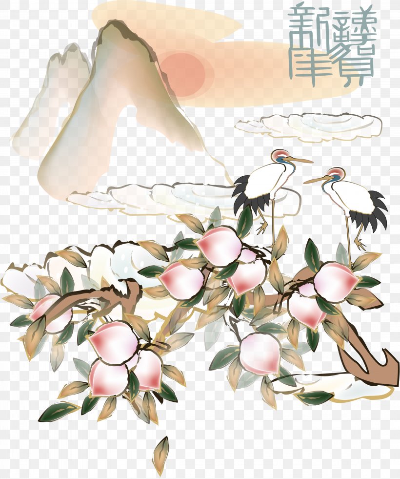 Peach Desktop Wallpaper, PNG, 4591x5495px, Peach, Blossom, Branch, Floral Design, Flower Download Free