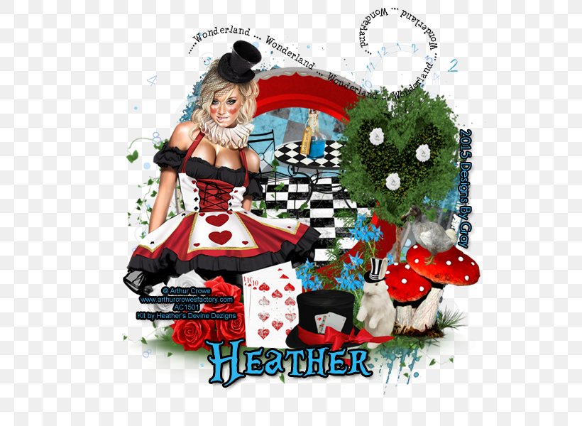 Queen Of Hearts Card Costume Christmas Ornament Illustration, PNG, 600x600px, Queen Of Hearts, Art, Christmas, Christmas Day, Christmas Decoration Download Free