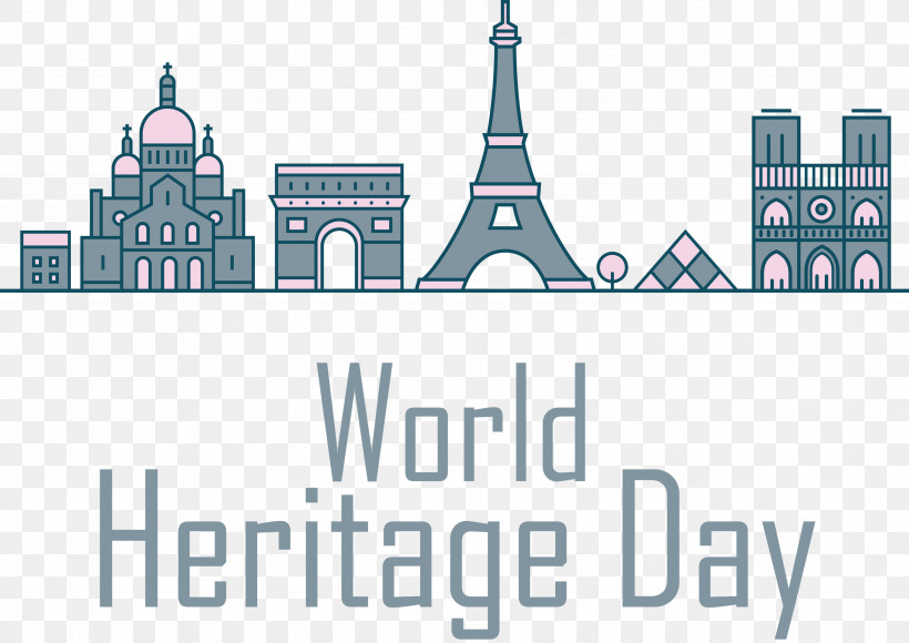 World Heritage Day International Day For Monuments And Sites, PNG, 3000x2125px, International Day For Monuments And Sites, Diagram, Logo, Long Buckby Download Free