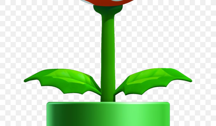 New Super Mario Bros. Wii New Super Mario Bros. U, PNG, 640x480px, New Super Mario Bros, Flower, Flowerpot, Green, Houseplant Download Free