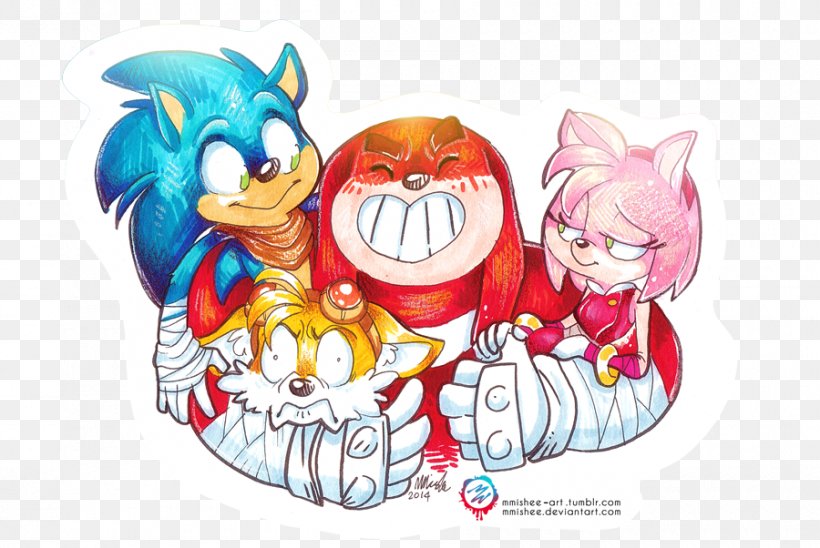 Sonic The Hedgehog Amy Rose Shadow The Hedgehog Sonic Chaos Tails, PNG, 900x602px, Watercolor, Cartoon, Flower, Frame, Heart Download Free