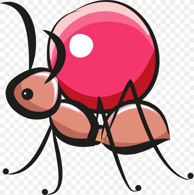Ant Cartoon Clip Art, PNG, 2000x2007px, Watercolor, Cartoon, Flower, Frame, Heart Download Free