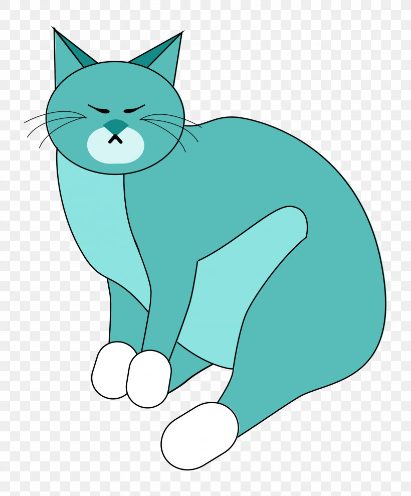 Cat Kitten Paw Line Art Whiskers, PNG, 2072x2500px, Cartoon Cat, Cat, Cute Cat, Dog, Green Download Free