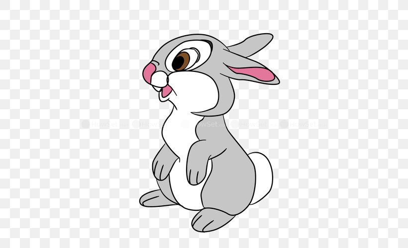 Domestic Rabbit Hare Whiskers Easter Bunny, PNG, 500x500px, Domestic Rabbit, Animal, Animal Figure, Art, Artwork Download Free