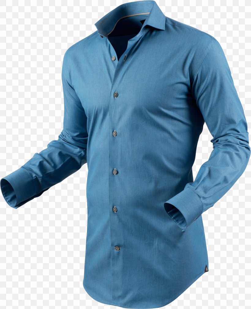 Dress Shirt Blouse, PNG, 2434x3000px, Dress Shirt, Active Shirt, Blouse, Blue, Button Download Free