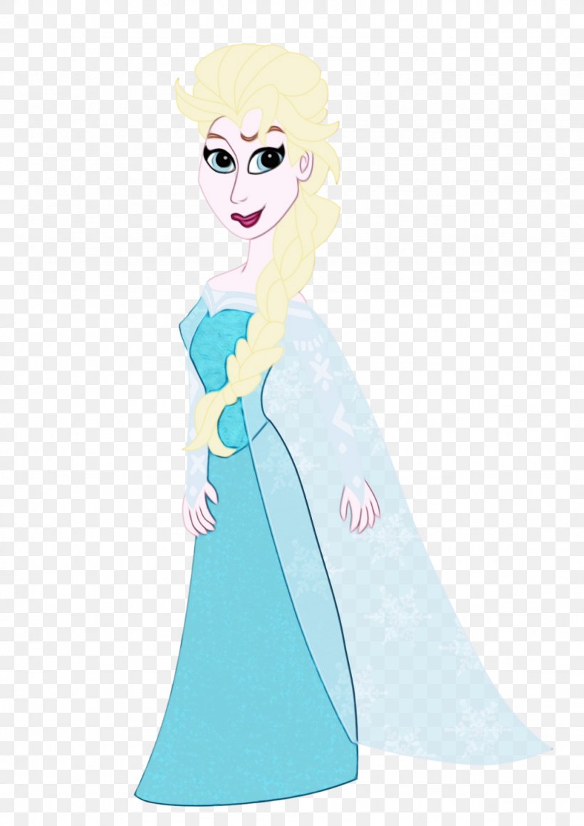 Gown Cartoon Woman Character Microsoft Azure, PNG, 1024x1448px, Watercolor, Cartoon, Character, Character Created By, Costume Design Download Free