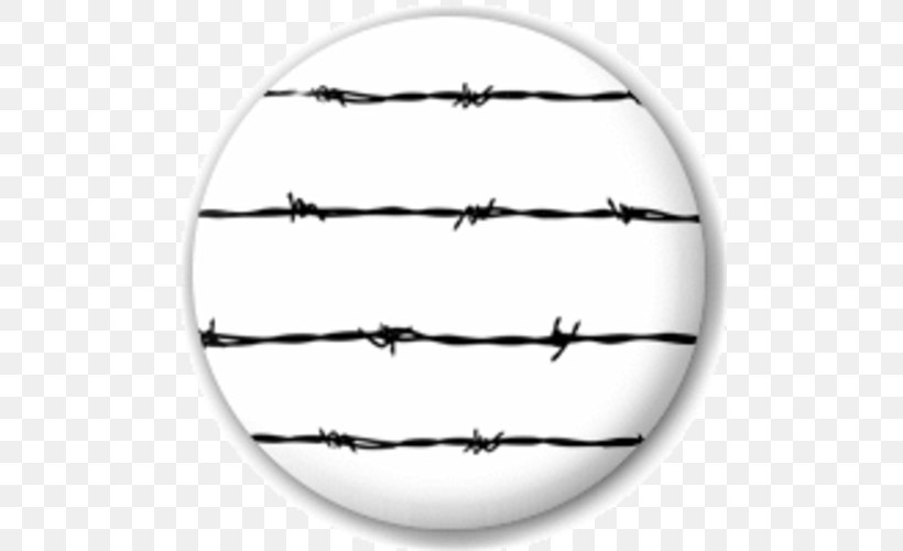 Barbed Wire Concertina Wire White Fence, PNG, 500x500px, Barbed Wire, Area, Black And White, Concertina Wire, Fence Download Free