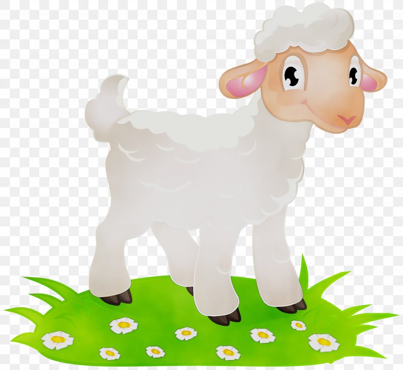 Sheep Cattle Clip Art Goat Figurine, PNG, 3000x2754px, Sheep, Animal, Animal Figure, Bovine, Cartoon Download Free