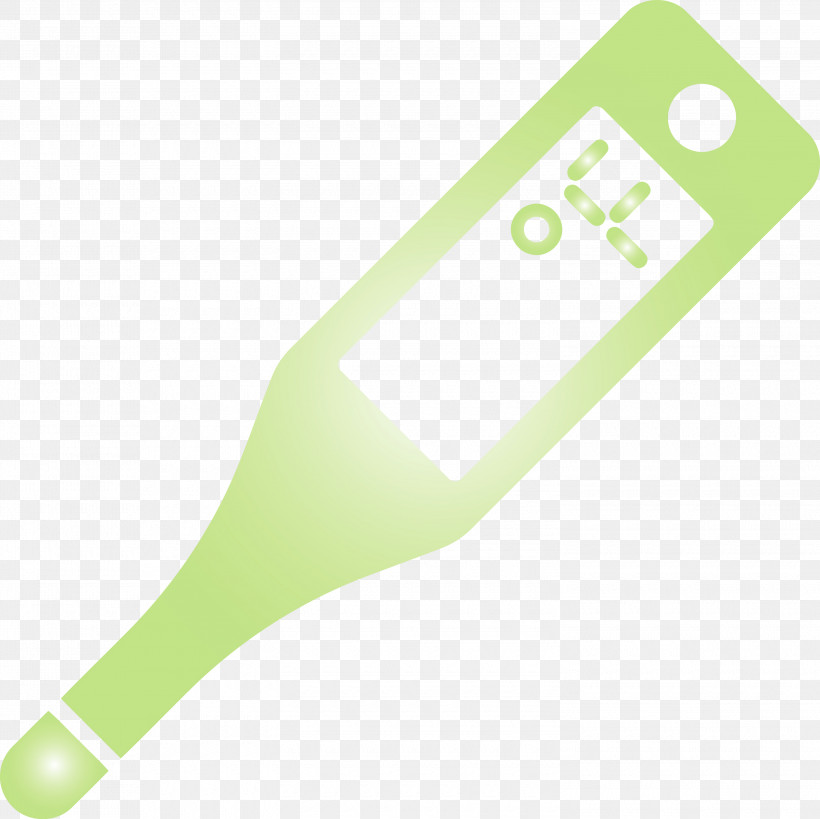 Green, PNG, 3000x2999px, Thermometer, Covid, Fever, Green, Paint Download Free
